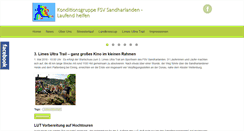 Desktop Screenshot of fsv-konditionsgruppe.de